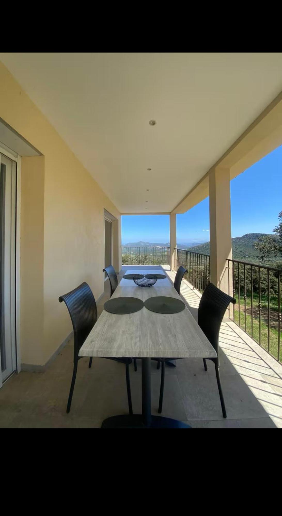 Villa T4 Terrasse Vue Sur Mer Muro (Corsica) Luaran gambar